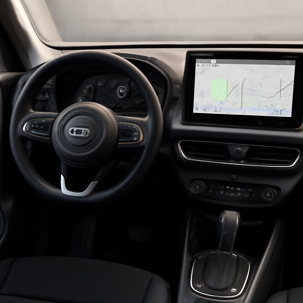 Jeep Avenger interieur : cockpit et ecran Uconnect