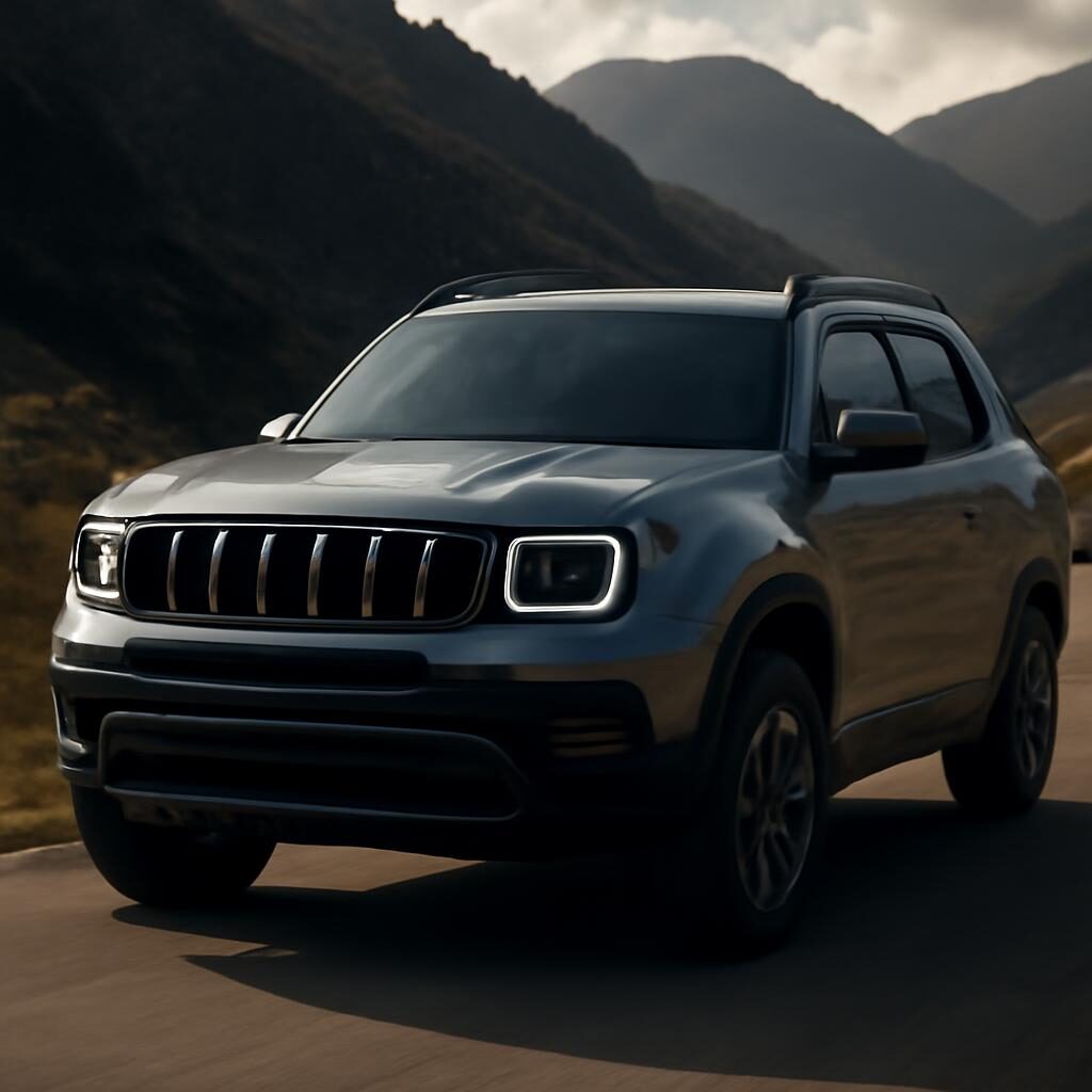 Jeep Compass 2021 vue avant — calandre 7 fentes et phares LED