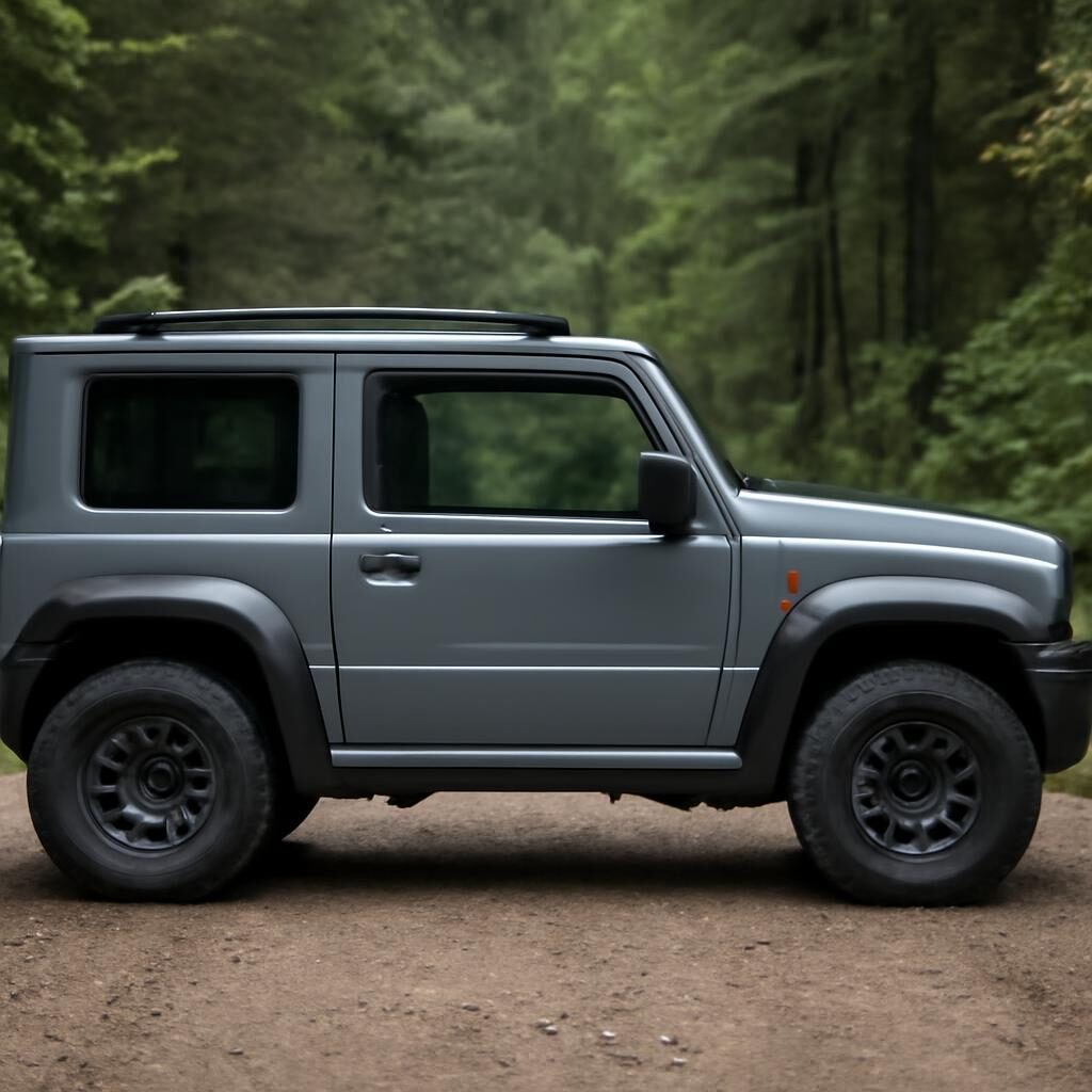 Jeep Compass profil — barres de toit et look aventure