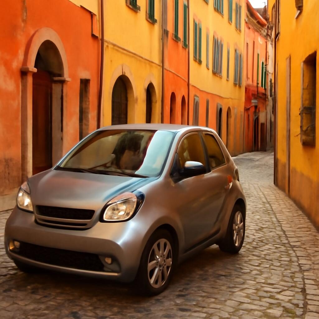 Kia Picanto dans les rues européennes — citadine agile et colorée