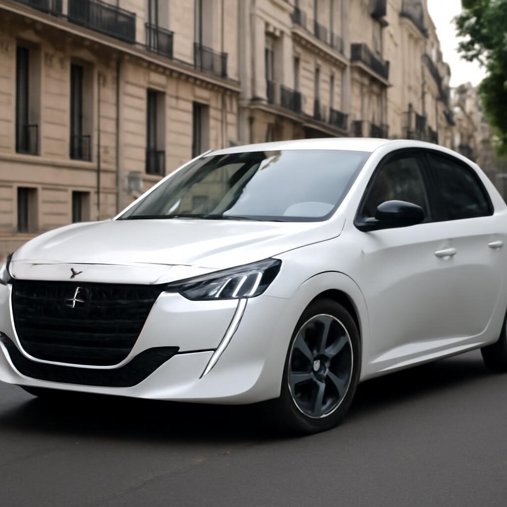 Peugeot 208 2020 vue avant — griffes LED et design sportif