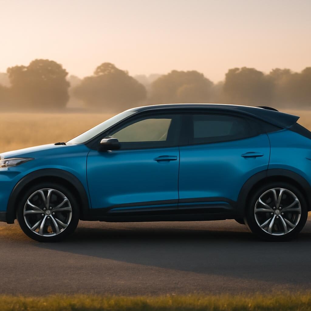 Peugeot 3008 profil — effet toit flottant et jantes 19 pouces