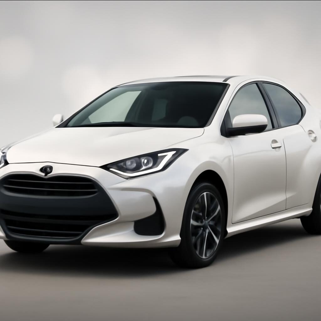 Toyota Yaris 2026 — hybride supermini vue avant trois quarts