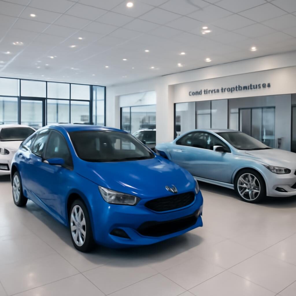 Showroom concession automobile Car Mil Auto