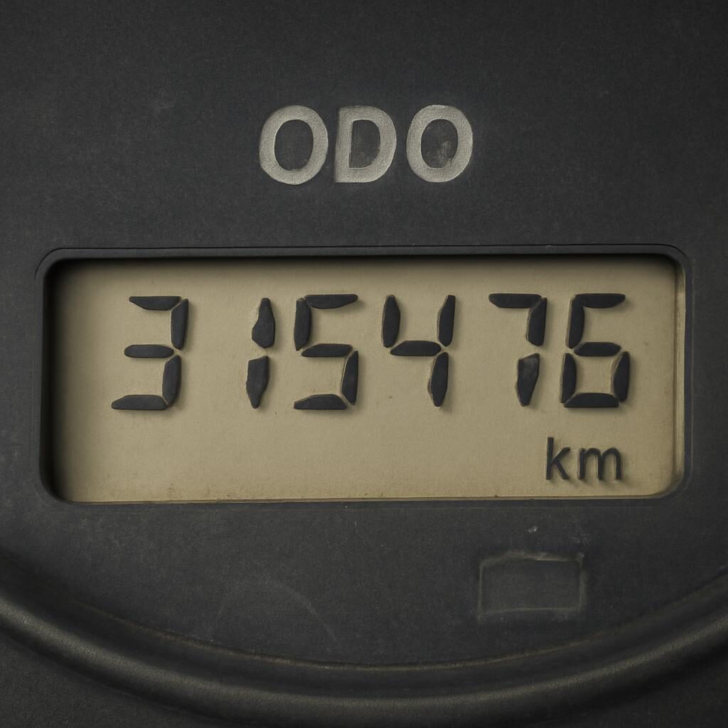 Compteur kilométrique élevé tableau de bord SUV